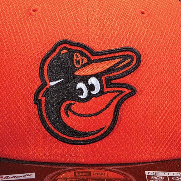 New Era Baltimore Orioles On Field Diamond Era 59FIFTY Fitted Hat - Orange/Black - Picture 3 of 12